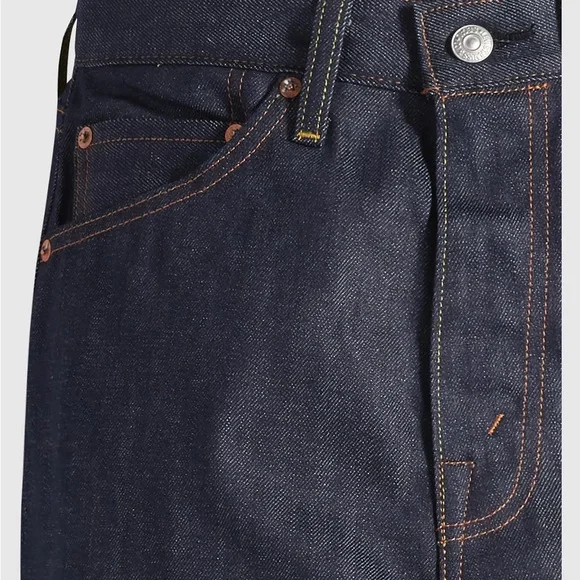 NWT Levi’s Vintage Clothing (LVC) 1950’s 701 Selvedge Jeans 30x30 - Picture 6 of 8